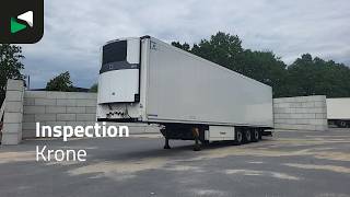 العربات نصف المقطورة شاحنة التبريد Krone IR 06/28 Doppelstock Blumenbreit Palletkist Lift Axle | صورة 4 - Autoline