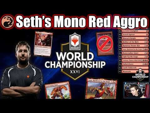 Magic World Championships 2020 Decks - Seth Manfield - Mono Red - No Shocks!