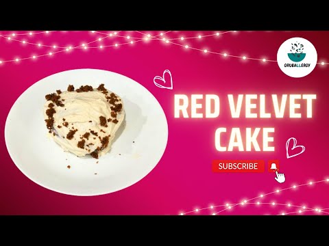 Allergy-Free Red Velvet Cake: Vegan & Eggless | Easy Valentine's Day Dessert Recipe