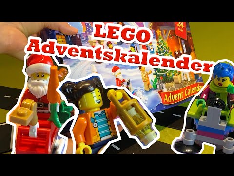24 Geschenke im Lego City Adventskalender 2022 | Aufbau, Spiel und Spaß