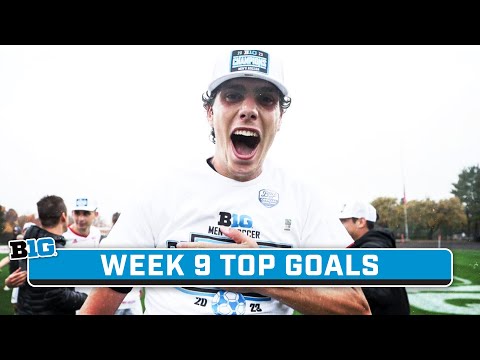 Week 9: Top Goals | Big Ten Men's Soccer
