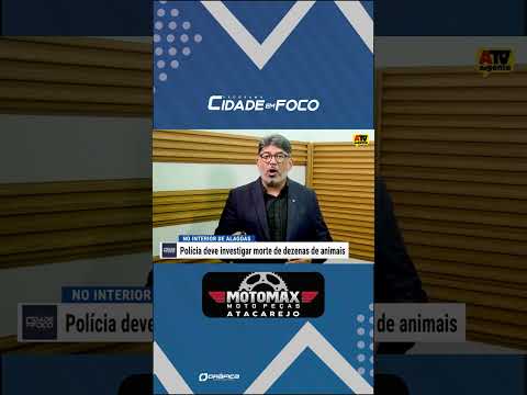 Polícia deve investigar morte de dezenas de animais no interior de Alagoas