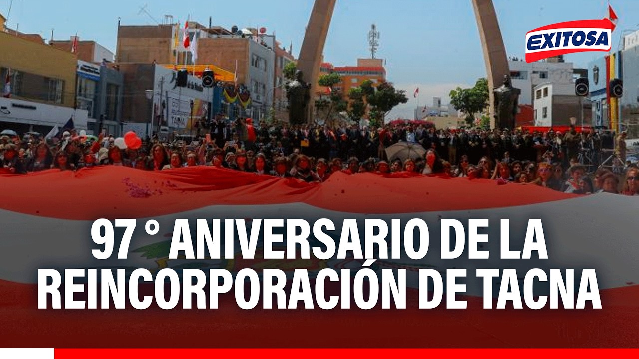 🔴🔵 Aniversario de la reincorporación de Tacna: 97 años del retorno de la región