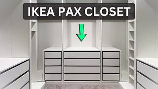 We Completely Transformed Our Closet with the IKEA PAX System (Before & After)