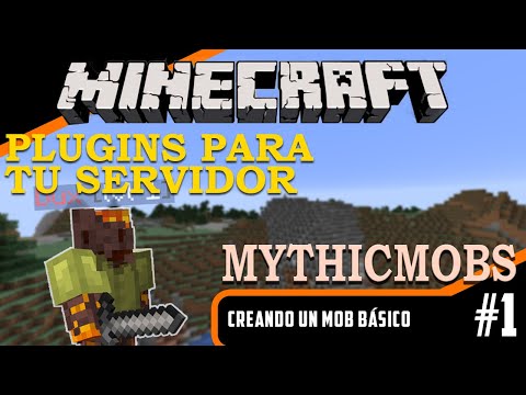 Ajneb97 - PLUGINS for your Minecraft SERVER - MYTHICMOBS #1 (Creating a basic Mob)