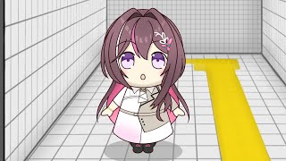 【８番出口】新異変おじさんと戯れるあずきち【手描きホロライブ/AZKi】