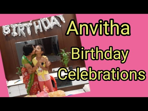 Anvitha Birthday celebrations...@Barbie cake@Happy celebrations@