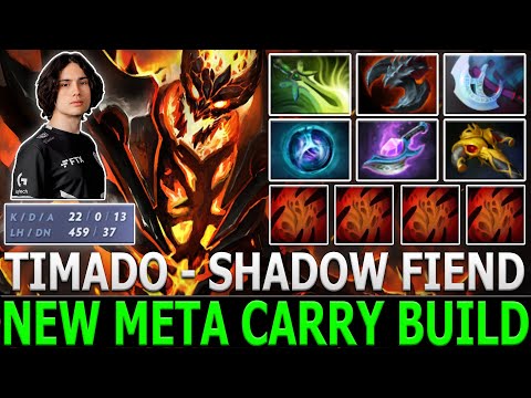 TIMADO [Shadow Fiend] & YAWAR [Invoker] vs QUINN [Rubick] New Meta Carry Build | Dota 2 | Highlights