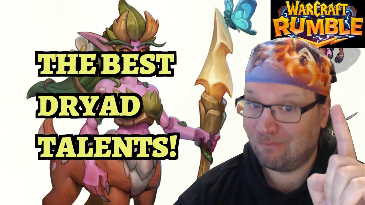 The BEST Talents and Uses for the NEW Dryad Cenarion Mini - Warcraft Rumble Season 8