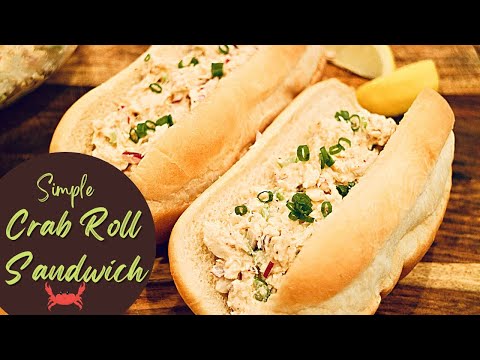 Try Making This Simple Crab Roll Sandwich | ThymeWithApril