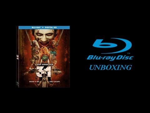 Rob Zombie's 31 Blu Ray Unboxing