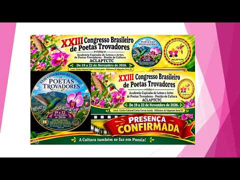 Serra ES reúne grandes nomes da Literatura Nacional no XXIII Congresso Nacional de Poetas Trovadores