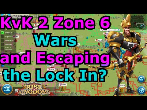 KvK 2 Zone 6 Wars!! Can We Escape the Lock In??
