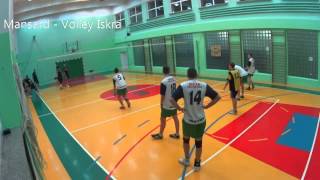 preview picture of video 'Mansard Sanok - Volley Iskra Przysietnica [2015.02.06]'