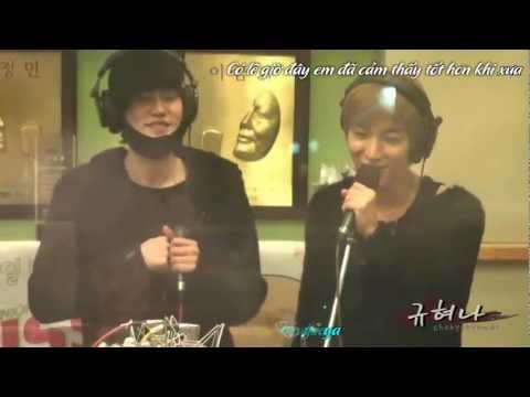 [Vietsub + Kara] 110207 Sukira Leeteuk & Kyuhyun - Couple Song + Talk