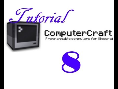 Minecraft / Computercraft Tutorial #8 - Turtles. Brücken und Wände bauen - Einführung