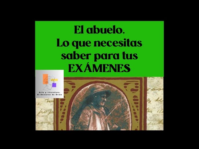 Vídeo relacionado con El abuelo: Novela en cinco jornadas/ Novel in Five Days (El libro de bolsillo - Bibliotecas de autor - Biblioteca Pérez Galdós)