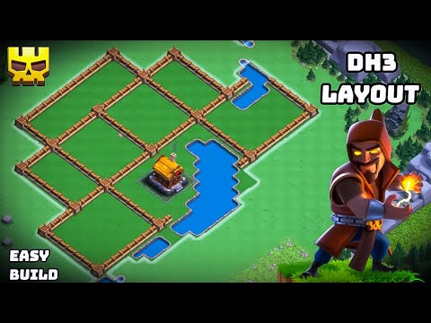 Barbarian Camp Level 3 Base Layout | Clan Capital Base | Barbarian Camp 3 Layout - Clash of Clans