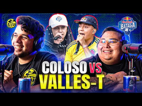THIS IS THE DANGEROUS VALLEYS T! - Reaction to VALLEYS T vs. COLOSSUS - Red Bull Battle Colombia ...