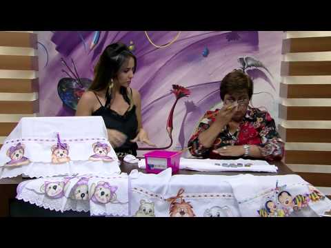 Mulher.com 13/03/2015 Filó Frigo - Painting on a Diaper Part 2/2