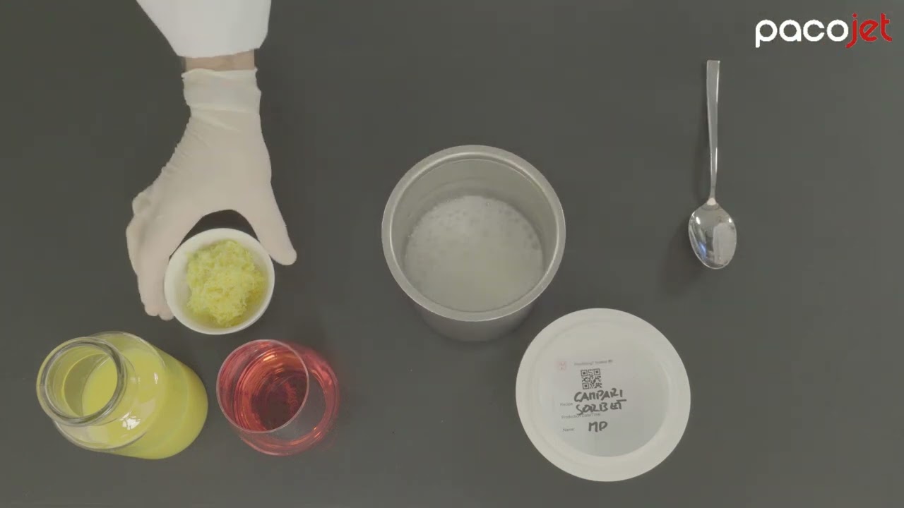 Campari Sorbet