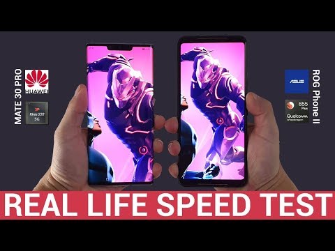 Huawei Mate 30 Pro vs ASUS ROG Phone 2 Speed Test & Benchmarks!