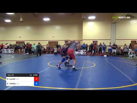 2018 Marine Corps US Open/Masters C Greco Roman 130 RR Rnd 1 - Daniel Lovell (Scre) Vs. Samuel Tan