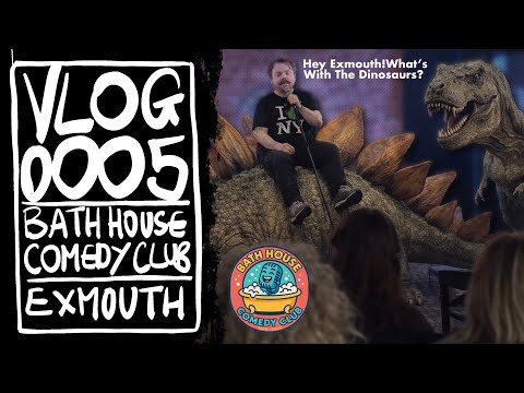 Comedy Vlog 0005 - Bath House Comedy Club - Exmouth