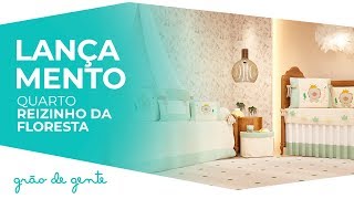 Quarto de Bebê Reizinho da Floresta - Grão de Gente