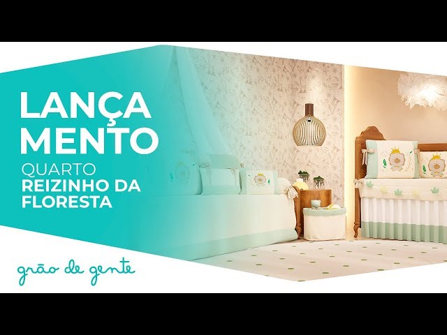 Quarto de Bebê Reizinho da Floresta - Grão de Gente