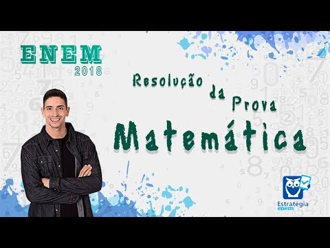 Correção do ENEM 2018: Matemática