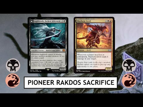 MTG Pioneer Rakdos Sacrifice - Look Out, The Soldier With The Shouty Name Is Here