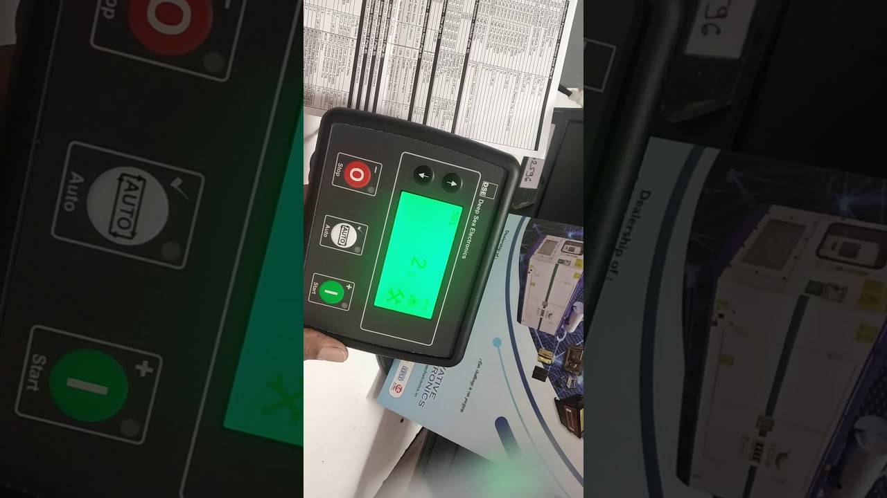 DSE 4520 CONTROLLER SETTINGS