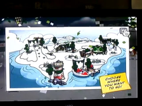 club penguin game day wii walkthrough part 1