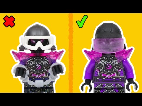 I upgraded Mr. F from LEGO NINJAGO