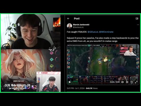 Caedrel Reacts To Jankos' Sejuani Drama, Faker Reviews His Own Skin & Middle Schoolers Recreate RISE