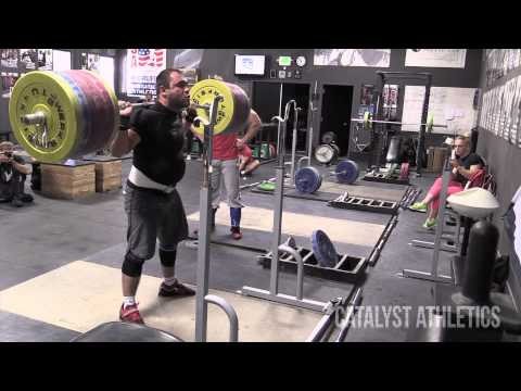 Vasiliy Polovnikov Back Squat 270 kg (595 lbs) x 5 Reps