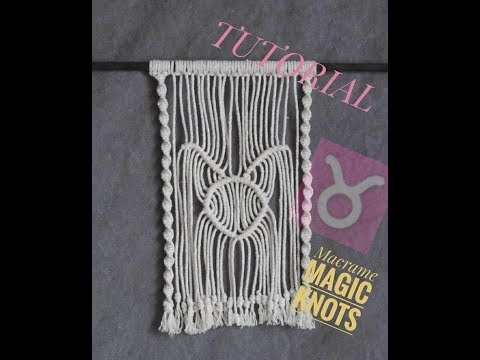 DIY Macrame Wall Hanging Tutorial Home Decor Idea