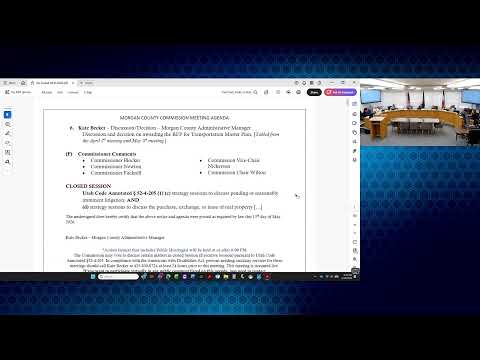 County Commission Meeting May 19, 2026