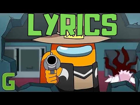"One Shot" (Lyrics) Among Us Sheriff Song - Gamingly