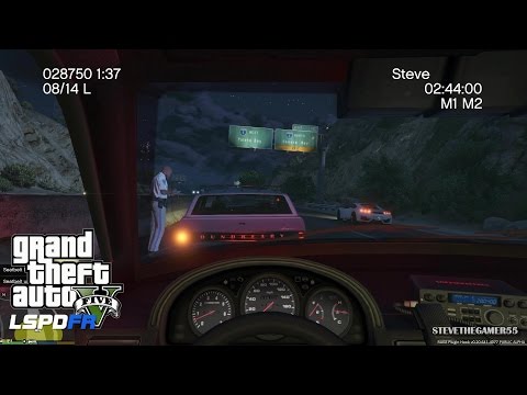 GTA 5 - LSPDFR - EPiSODE 33 - LET'S BE COPS - HIGHWAY PATROL - DASHCAM (GTA 5 PC POLICE MODS)