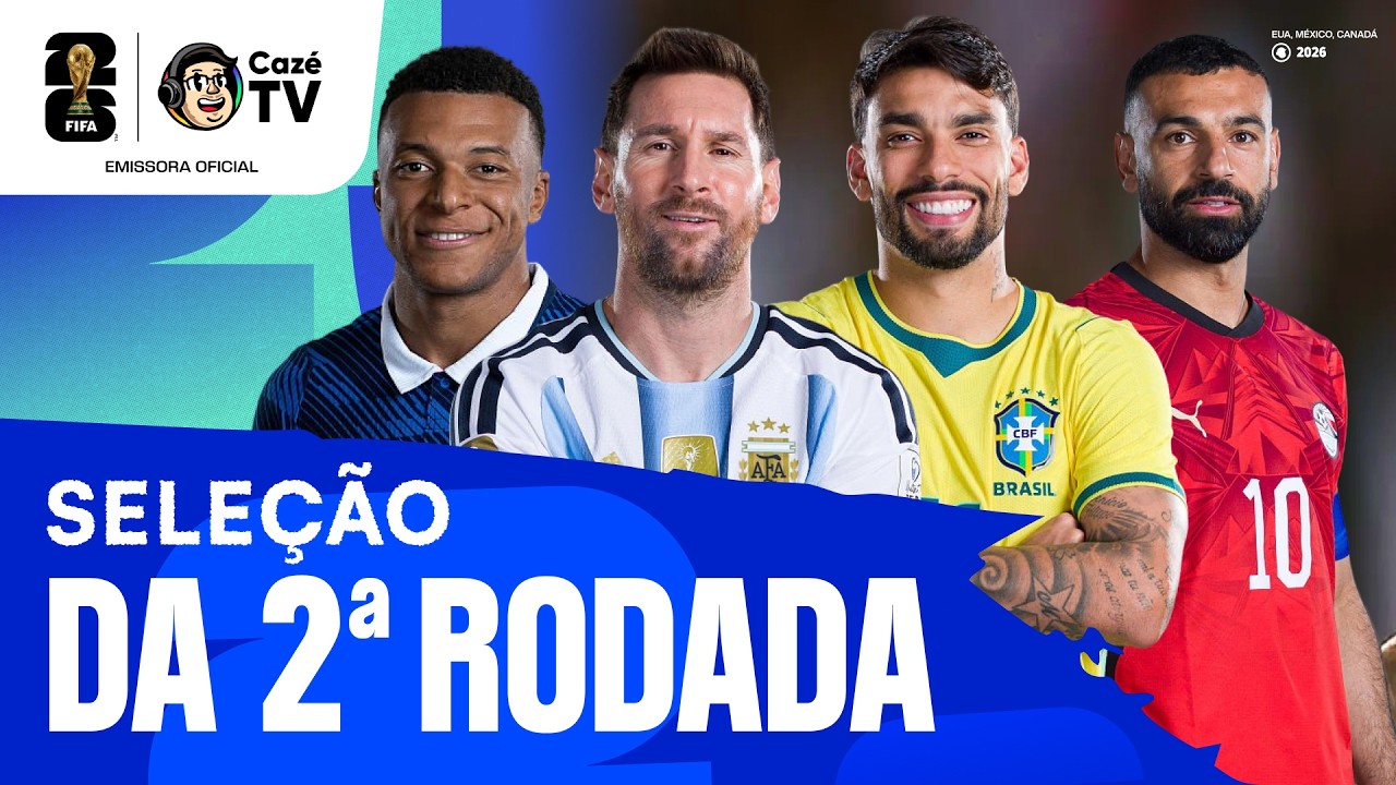 CONFIRA A SELEÇÃO DA 2ª RODADA DA COPA DO MUNDO FIFA™ 2026