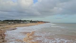 11 Dicembre 2025: Praia de Quarteira, Quarteira, Algarve, Portugal