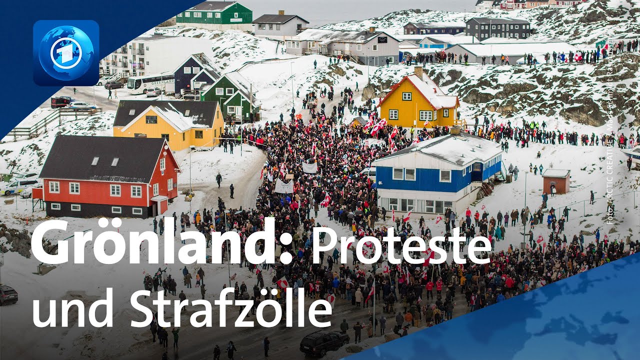 Grönland: Proteste gegen Trump und Reaktionen auf Strafzölle