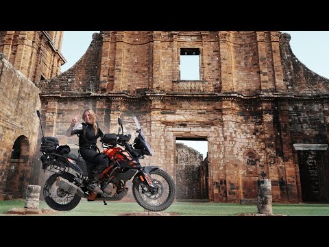 🏍️ Llegué a MISIONES: explorando antes las RUINAS jesuíticas más IMPRESIONANTES de Brasil