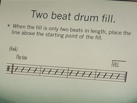 How To Understand Fills In Drum Music