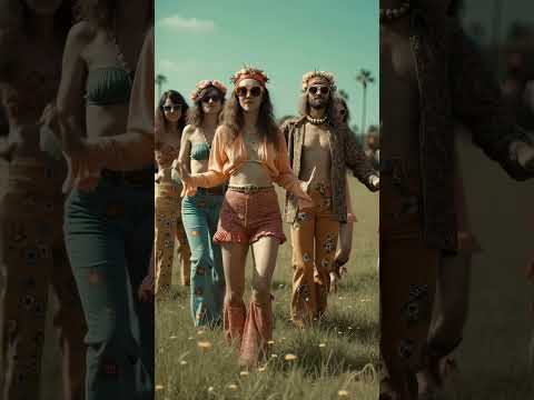 Mid-1960s, early 70s Hippie vibes remastered (4k)