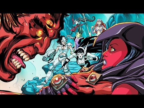 Injustice Gods Among Us Gameplay German - Raven Trigon Story