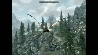 skyrim мод на полет