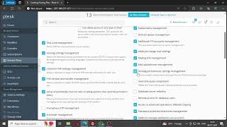 How to Create a Service Plan in Plesk Control Panel | Step-by-Step Gui